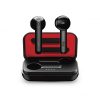 ZIZO PULSE Z6 vezeték nélküli bluetooth headset töltő tokkal és kábellel, fekete-piros
