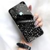 Sequins Glue Glitter Case Xiaomi Redmi 9T hátlap, tok, fekete