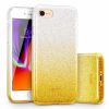 Glitter Case Samsung Galaxy A71 hátlap, tok, ezüst-arany