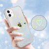 Luminous Hearts Samsung Galaxy A52 4G/A52 5G/A52s 5G hátlap, tok, mintás, átlátszó