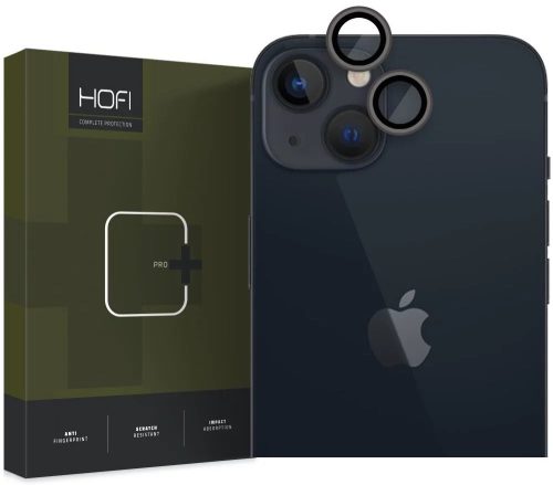Hofi Cam Pro iPhone 14/14 Plus kameravédő üvegfólia, fekete
