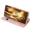 Dux Ducis Skin Pro  Samsung Galaxy S21 Ultra oldalra nyiló tok, rozé arany