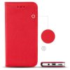 Smart Magnet Xiaomi Redmi Note 11 4G/Note 11S 4G oldalra nyíló tok, piros