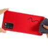 Silicone Case Samsung Galaxy A02S szilikon hátlap, tok, piros