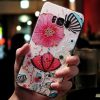 3Dart Flower2 Samsung Galaxy A7 (2018) hátlap, tok, mintás, színes