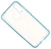 Glitter Case Blue Flower Samsung Galaxy A7 (2018) hátlap, tok, kék