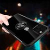 Armor Clear Carbon Ring iPhone 12 Mini ütésálló hátlap, tok, fekete, átlátszó