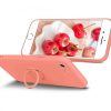 Silicone Ring Magnetic iPhone 7/8/SE (2020) hátlap, tok, rózsaszín