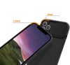 Silicone Lens Samsung Galaxy A51 hátlap, tok, fekete