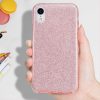 Glitter Case Samsung Galaxy S20 hátlap, tok, rózsaszín