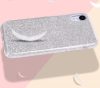 Glitter 3in1 Case Samsung Galaxy S10 Lite hátlap, tok, ezüst