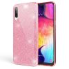 Glitter 3in1 Case Samsung Galaxy A51 hátlap, tok, rózsaszín