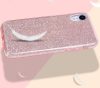 Glitter 3in1 Case Samsung Galaxy A51 hátlap, tok, rózsaszín