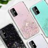 Sequins Glue Glitter Case Samsung Galaxy S10e hátlap, tok, rózsaszín