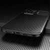 Carbon Fiber iPhone 13 Pro hátlap, tok, fekete