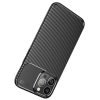 Carbon Fiber iPhone 13 Pro Max hátlap, tok, fekete