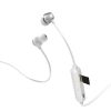 Kaku Magnetic Sports KSC-411 Wireless, Bluetooth vezeték nélküli headset, fülhallgató, fehér