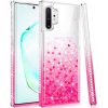 Diamond Liquid Samsung Galaxy S10 Lite hátlap, tok, rózsaszín