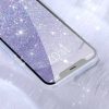 Sulada iPhone 13 Pro Max Luminous Glitter hátlap, tok, lila