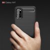 Tech-Protect Carbon Case Samsung Galaxy A41 hátlap, tok, fekete