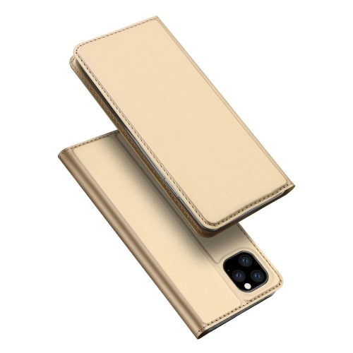 Dux Ducis Skin Pro  Xiaomi Mi Note 10 oldalra nyíló tok, arany