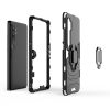Armor Ring iPhone X/Xs ütésálló hátlap, tok, fekete