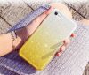 Glitter Case Huawei P20 lite hátlap, tok, ezüst-arany