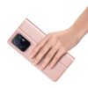 Dux Ducis Skin Pro Xiaomi 11T oldalra nyíló tok, rozé arany