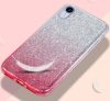 Glitter Case Samsung Galaxy A10 hátlap, tok, rózsaszín-ezüst