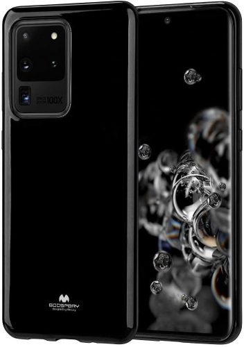 Mercury Goospery Samsung Galaxy S20 Ultra Jelly Case hátlap, tok, fekete