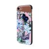 Uunique iPhone 7/8 Tropical Butterfly Hard Shell, hátlap, tok, pillangó-virágmintás, színes