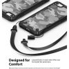 Ringke Fusion X iPhone 7/8/SE (2020) hátlap, tok, mintás fekete