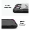 Ringke Fusion X iPhone 7/8/SE (2020) hátlap, tok, mintás fekete