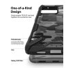 Ringke Fusion X Samsung Galaxy S20 Ultra hátlap, tok, mintás, fekete