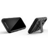 Zizo Bolt Cover iPhone Xs Max ütésálló hátlap, tok és full edge to edge edzett üvegfólia, grafitszürke-fekete