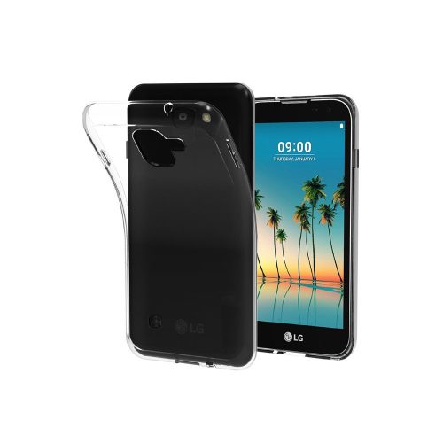 LG K3 (2017) Extra Slim 0.3mm szilikon hátlap, tok, átlátszó