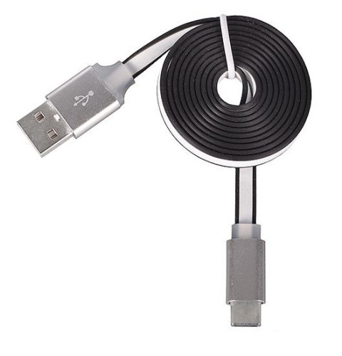 Log-on PC Slim USB A-Type C, USB-C adat és töltő kábel, fehér 