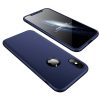 Full Body Case 360 iPhone X/Xs, hátlap, tok, kék