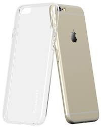 iPhone 6 Plus/6S Plus Super Slim szilikon hátlap tok, átlátszó