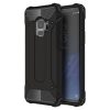 Hybrid Armor Tough Rugged Samsung Galaxy S9 ütésálló hátlap, tok, fekete