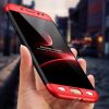 Full body Case 360 Samsung Galaxy J7 (2017) hátlap, tok, piros