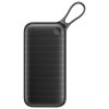 Baseus Powerful Durable Power Bank, külső akkumulátor USB Type-C PD, 3.0 Quick Charge, 20000 mAh, fekete