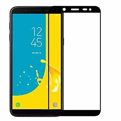 Wozinsky Samsung Galaxy J4 Plus (2018) J415/J6 Plus (2018) J610 5D Full Glue teljes kijelzős edzett üvegfólia (tempered glass) 9H keménységű, tokbarát, fekete