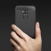 Carbon Case Flexible Huawei Mate 20 Lite hátlap, tok, fekete