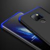 Full Body Case 360 Huawei Mate 20 hátlap, tok, fekete-kék