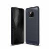 Carbon Case Flexible Huawei Mate 20 Pro hátlap, tok, kék